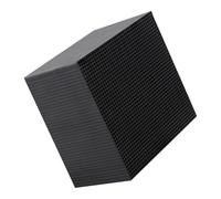 Filtro de agua en forma de cubo, cartucho de filtración portátil, bloque de purificación de carbón activado, filtro de repuesto compacto de alta eficiencia, mejora la calidad del agua potable para