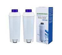 Filtro de agua for café DLS C002, Compatible con DeLonghi, serie 5513292811,SER3017,CFL-950,ECAM/ESAM/ETAM(2PCS)