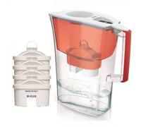 Filtro de agua Laica LC1017 para jarra 3 L rojo transparente