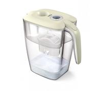 Filtro de agua LAICA Roma jarra 3,7 L indicador cambio cartucho azul crema