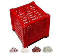 Filtro de Agua para Acuario Filtro Purificador de Agua Cúbico con Carbón | Carbón Activado Para Purificación Agua Piscinas Accesorios, Carbón Activado Reutilizable, Bandeja A