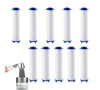 Filtro de agua para alcachofa de ducha, filtro para ablandador de agua dura para cabezal de ducha, filtro de cabezal de ducha eficiente y versátil, eliminador de olores para partículas dañinas