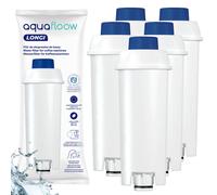 6x Filtro de agua compatible con DeLonghi DLS C002 + 2x Descalcificador...
