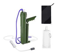 Filtro De Agua Para Camping - 30x13x6 Cm Purificador De Agua Portátil Supervivencia | Dispositivo Filtración Ro Emergencia Para Exteriores | Filtro Aguaa Para Senderismo, Mochilero Y Viajes