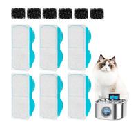 Filtro de Agua para Gatos Recambio Eliminador de Olores con Esponja