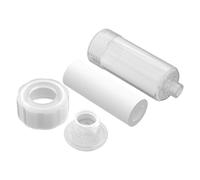 Filtro de agua para grifo, 2 núcleos intercambiables, incluye ajuste perfecto, filtro de montaje para grifo, para apartamento, ducha, aseo, apartamento de alquiler y casa