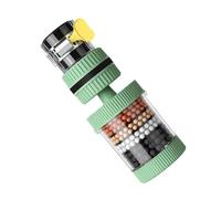 Filtro de agua para grifo aireador giratorio 360 mezclador | Filtro de 6 para grifo empotrado para casa, hotel, restaurante, baño, ducha, dispensador de agua