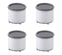 Filtro de agua para grifo de cocina con 4 cartuchos, purificador de carbón activado de 6 capas para reducción del mal sabor, aireador de grifo de pulverización de 3 modos, apto para fregaderos del