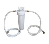 Filtro de agua para máquina de hielo industrial purificador comercial para cafetería restaurante dispensador de agua fría y caliente cartucho de filtro purificador (Tubería de agua de una sola etapa)