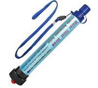 Filtro de agua personal de 2000 l, sistema de filtraci?n de agua que elimina el 99,9 % de las bacterias, filtro de 0,01 micrones, pajita para beber ag