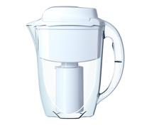 AQUAPHOR Jarra purificadora de filtro de agua con microbomba J. Shmidt 500, 2,8 L, elimina virus, bacterias, cloro y metales pesados, microplásticos, PFOA y farmacéuticos.
