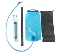 Filtro de Agua Portátil Estuche Purificador para Beber y Hidratación | Purificación de agua personal para Montañismo Mochilero Acampada Apagón Viaje Aire Exteriores Trekking