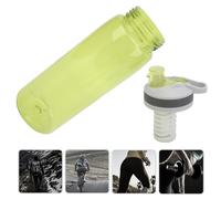 Filtro de agua portátil y práctico para acampar, botella purificadora de agua de emergencia ligera compatible con agua potable segura y limp