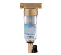 Filtro de agua prefiltrante, primer paso del purificador de agua, prefiltro de malla de acero inoxidable de 40 micras, prefiltro for toda la casa de 3/4"