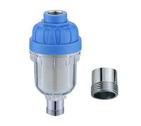 Filtro de agua reutilizable, filtro fino y lavable, filtro de agua para sedimentos spin down, prefiltro de agua para grifos, lavadoras, etc. (rosca de 3/4")