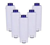 Filtro de agua suave for cafetera DeLonghi, compatible con DLS C002, DLSC002, SER 3017 y SER3017.(5pcs)