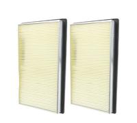 Filtro de aire 2 uds filtro de aire del motor cabina carbono tranquila compatible con Nissan Pathfinder 1990-2004 CA4309 25043775 16546-0Z000 16546-70J10(2pcs)