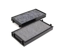 Filtro de aire 2 uds filtro de cabina coche aire acondicionado 64119248294 apto para BMW E70 E71 E72 F15 F16 F85 F86 X5 X6 carbón activado