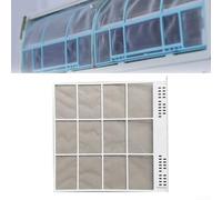 Filtro de aire acondicionado compatible con Hualing, pantalla de filtro de polvo KFR-46GW/N8HA1II Pantalla de polvo de unidad interior, para una prevención eficaz del polvo (1 unidad)