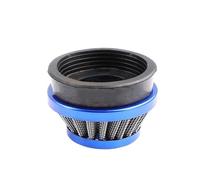 Filtro de aire admisión universal 38 mm para motocicleta todoterreno, ATV, quad, Dirt Pit Bike, filtro con cabezal hongo Filtro de aire espuma(Blue)
