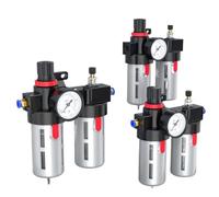 Filtro de aire BFC-2000 3000 4000 1/4 3/8 1/2, válvula reguladora de presión, lubricador, compresor neumático, separador de aceite y agua, BFC2000(BFC3000,Iron shell)