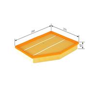 Filtro de aire BOSCH 1 457 433 094 para BMW