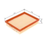 Filtro De Aire Bosch 1457433526 para Citroën Peugeot