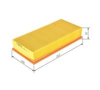Filtro De Aire Bosch 1457433750 para Daf Ford Renault Volvo
