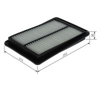 Filtro de aire BOSCH F 026 400 582 para NISSAN RENAULT