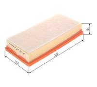 Filtro de aire BOSCH para CITROËN C5 II (RC_) 2.0 HDi (RCRHRH) 1 457 433 596