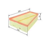 Filtro de aire BOSCH para F 026 400 109