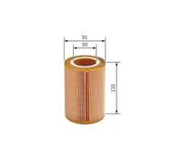 Bosch S3044 - Filtro de aire para vehículos