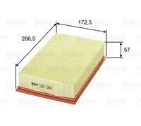 Filtro de aire Cartucho filtrante 585068 VALEO para FORD MAZDA VOLVO