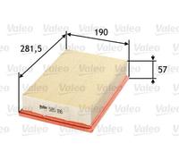 Filtro de aire Cartucho filtrante 585186 VALEO para VOLVO FORD