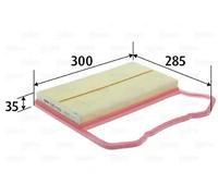 VALEO 585435 Filtro de aire