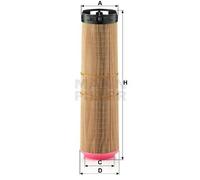 Filtro de aire Cartucho filtrante C 12 178 MANN-FILTER para MERCEDES-BENZ