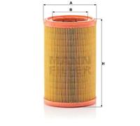 Filtro de aire Cartucho filtrante C 1480 MANN-FILTER para PEUGEOT CITROËN ROVER