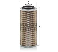Filtro de aire Cartucho filtrante C 15 165/7 MANN-FILTER para NISSAN CABSTAR E