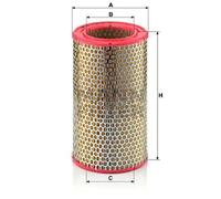 Filtro de aire Cartucho filtrante C 16 153 MANN-FILTER