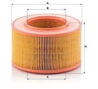 Filtro de aire Cartucho filtrante C 1996 MANN-FILTER para VW SAAB AUSTIN