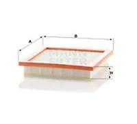 Filtro de aire Cartucho filtrante C 20 029 MANN-FILTER para NISSAN NOTE