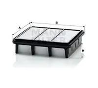 Filtro de aire Cartucho filtrante C 2029 MANN-FILTER para KIA HYUNDAI