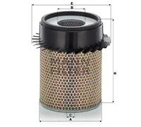 MANN-FILTER Filtro de aire compatible con FIAT FORD ISUZU IVECO MITSUBISHI FAUN