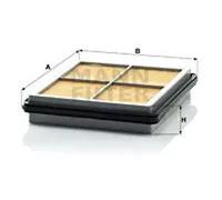 Filtro de aire Cartucho filtrante C 2138/3 MANN-FILTER para HONDA ROVER