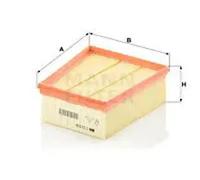 Filtro de aire Cartucho filtrante C 22 026 MANN-FILTER para RENAULT NISSAN
