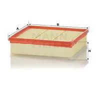 Filtro de aire Cartucho filtrante C 22 039 MANN-FILTER para JEEP DODGE TOYOTA