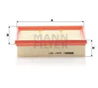 Filtro de aire Cartucho filtrante C 2287 MANN-FILTER para MERCEDES-BENZ CLASE A