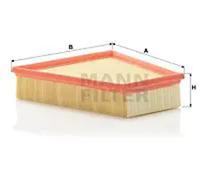 Filtro de aire Cartucho filtrante C 2295/2 MANN-FILTER para SEAT SKODA VW