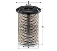 Filtro de aire Cartucho filtrante C 23 440 MANN-FILTER para MERCEDES-BENZ FENDT