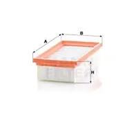 Filtro de aire Cartucho filtrante C 2325 MANN-FILTER para RENAULT WIND TWINGO II